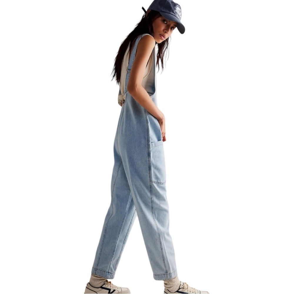 We The Free High Roller Jumpsuit Color Whimsy Size M NWT - Picture 4 of 4